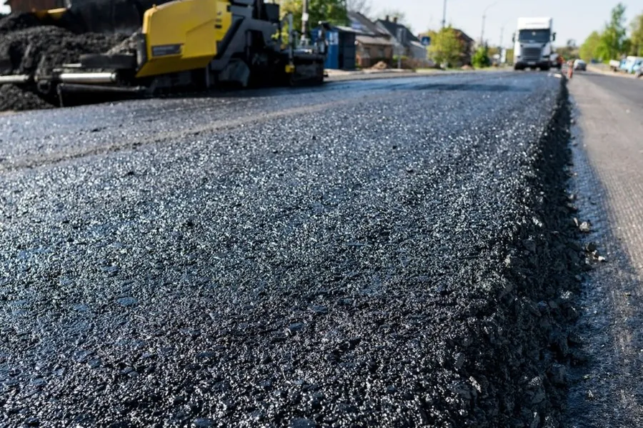 Worn surfacing in need of repair